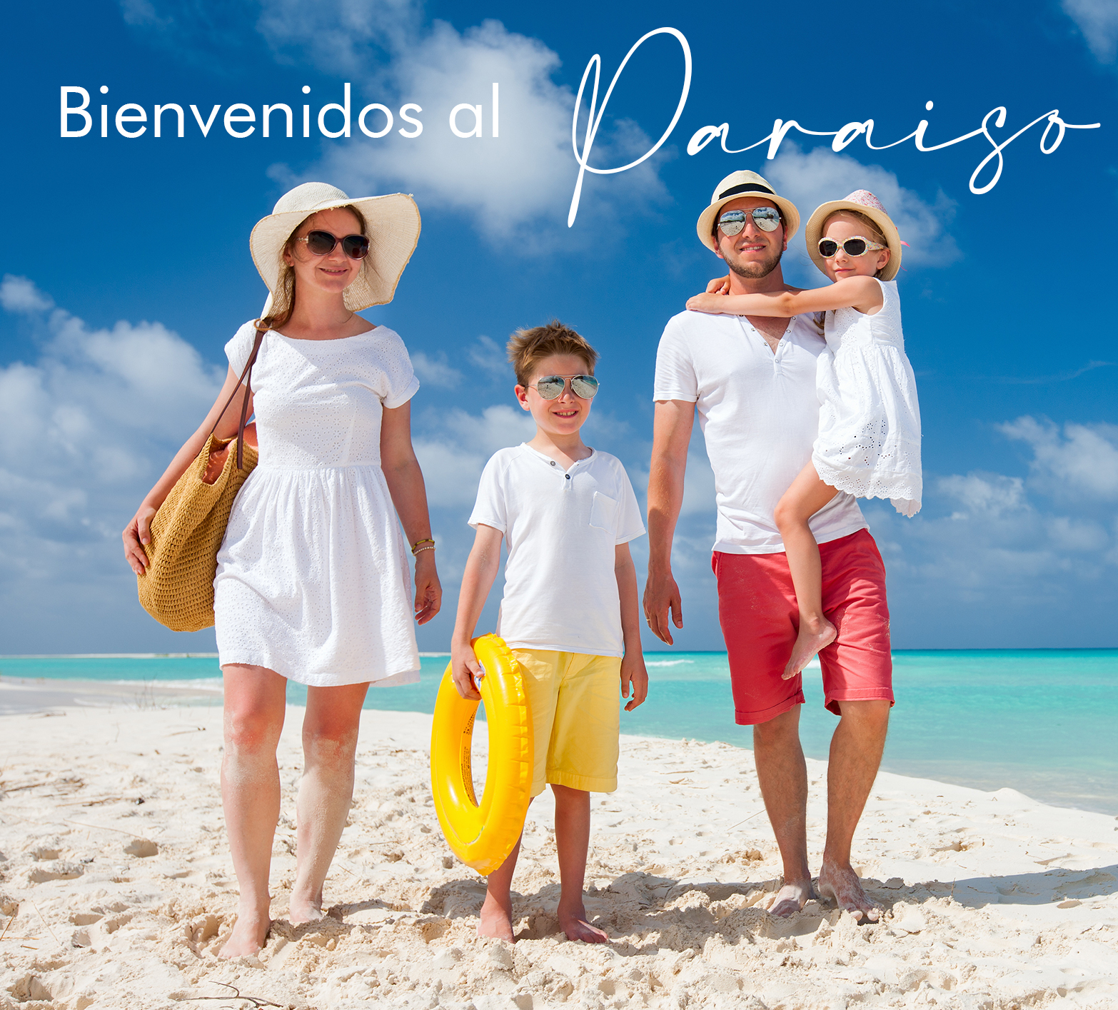 ¡Bienvenidos al paraíso!
